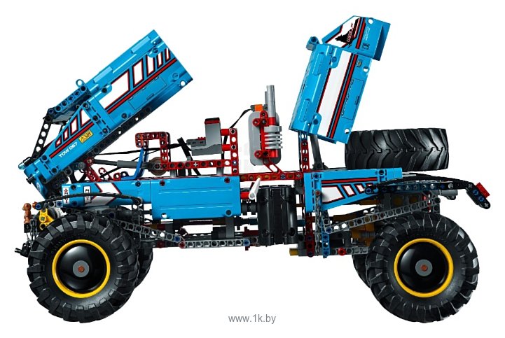 Фотографии LEGO Technic 42070 Эвакуатор-внедорожник 6х6