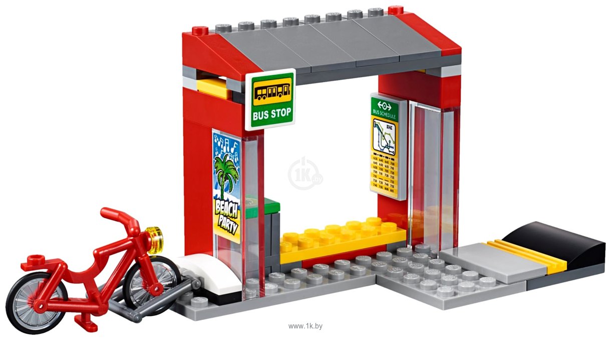 Фотографии LEGO City 60154 Автобусная остановка