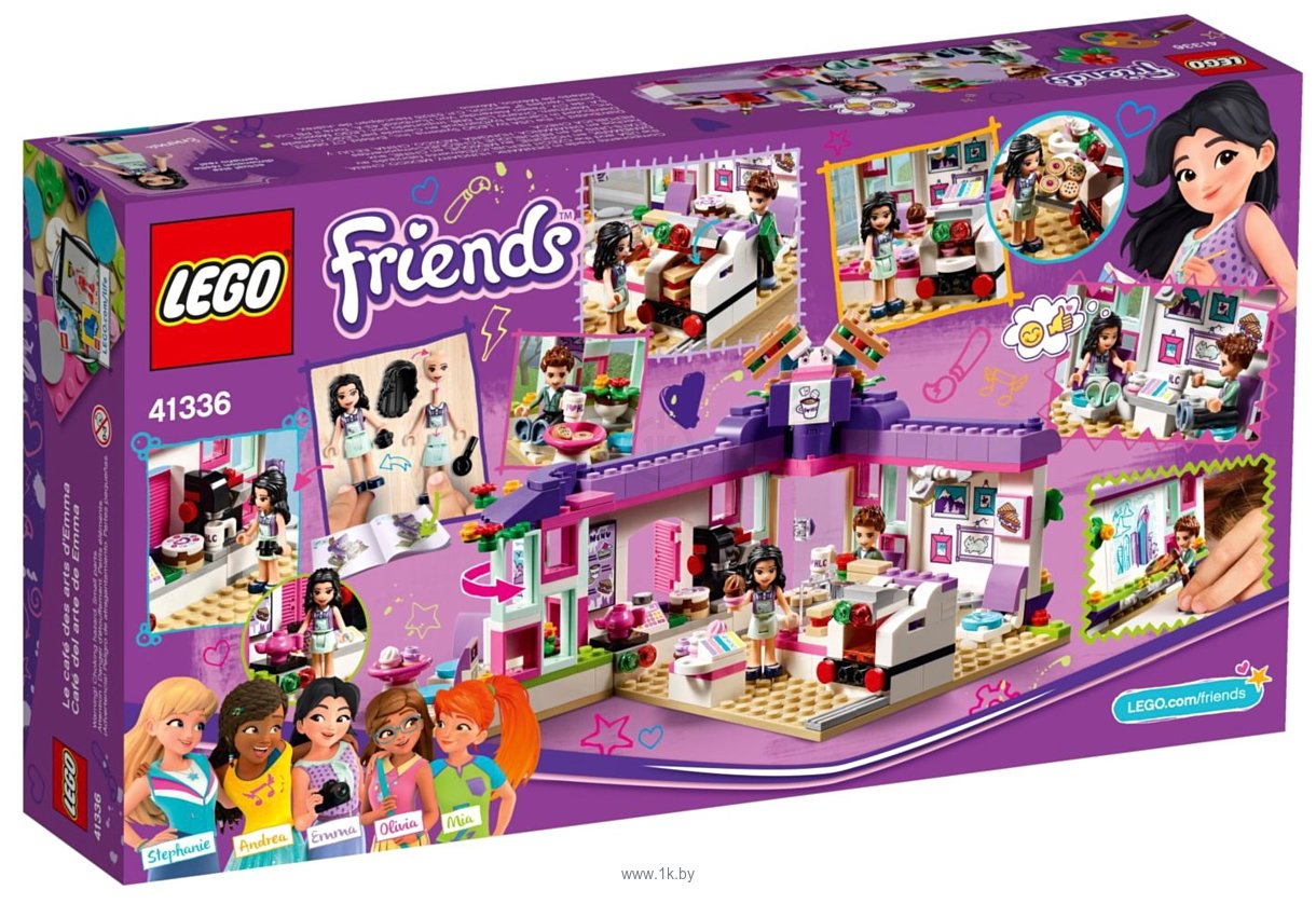 Фотографии LEGO Friends 41336 Арт-кафе Эммы