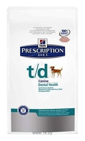 Фотографии Hill's (3 кг) Prescription Diet T/D Canine Dental Health dry