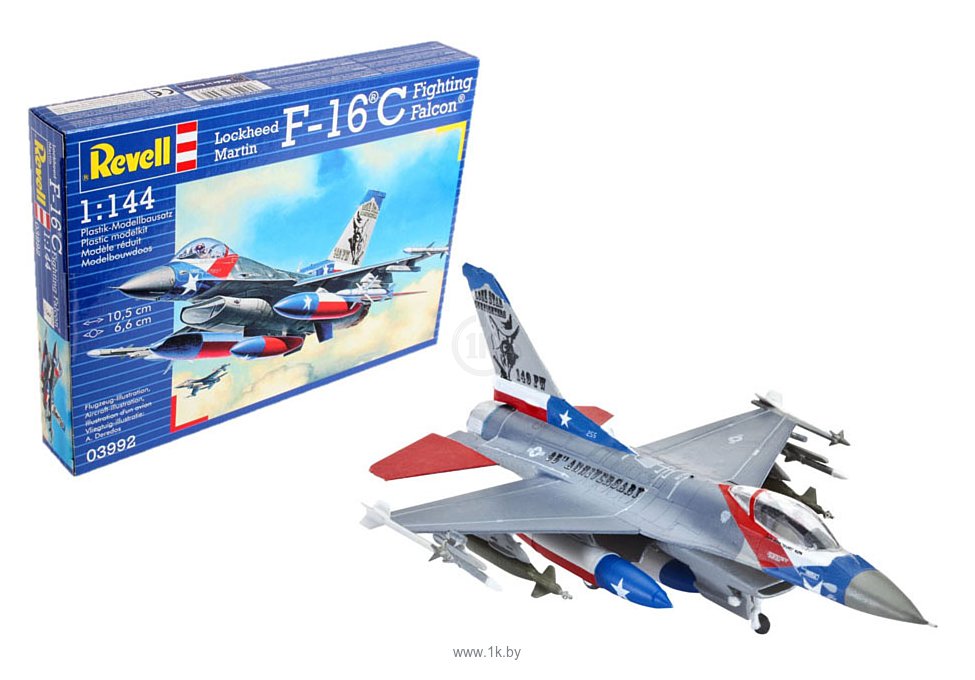 Фотографии Revell 03992 Американский истребитель F-16C USAF