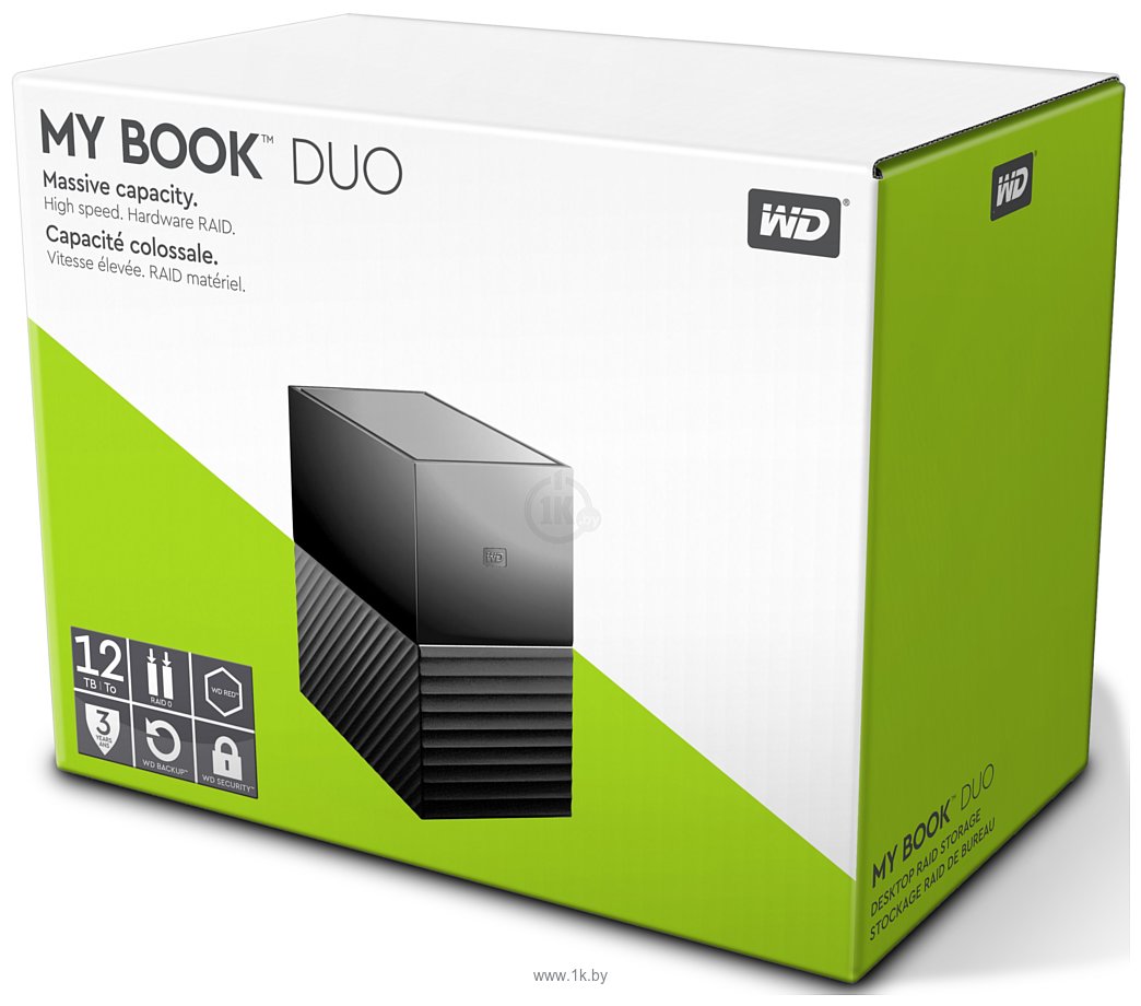 Фотографии Western DigitalMy Book Duo 36TB WDBFBE0360JBK