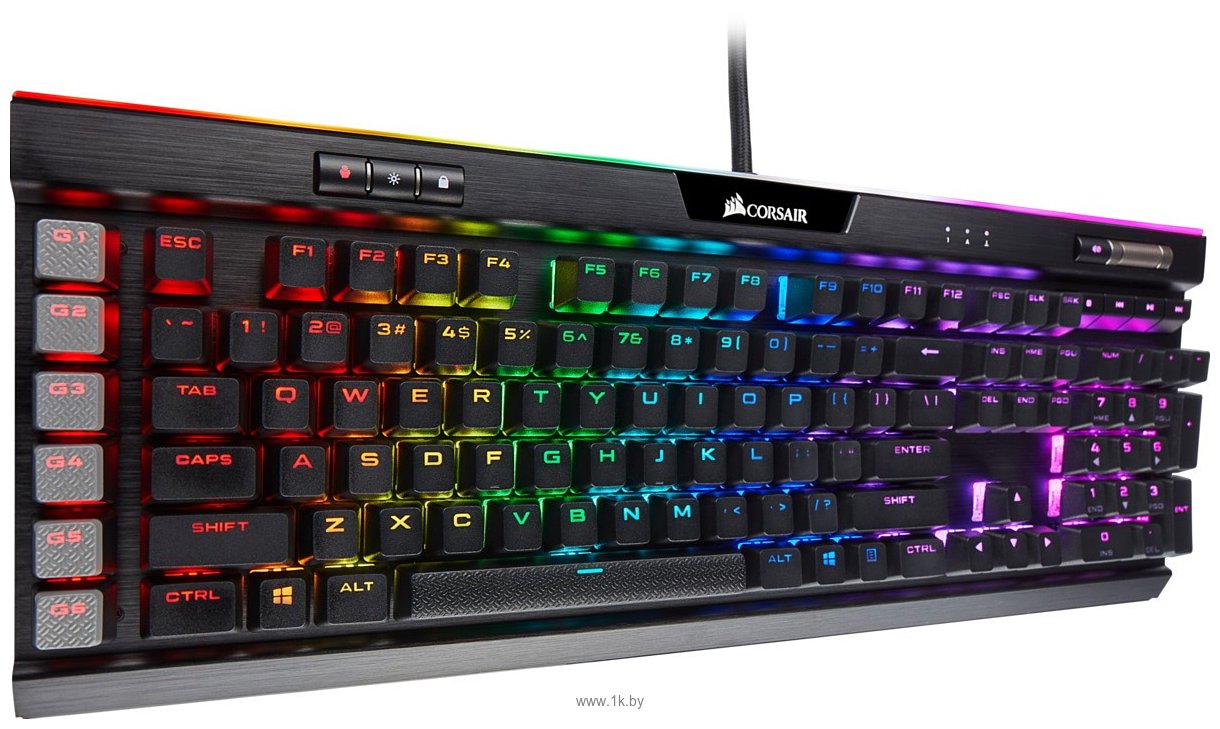 Фотографии Corsair K95 RGB Platinum XT Cherry MX Speed (без кириллицы)