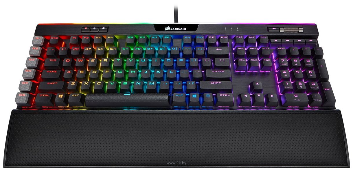 Фотографии Corsair K95 RGB Platinum XT Cherry MX Speed (без кириллицы)