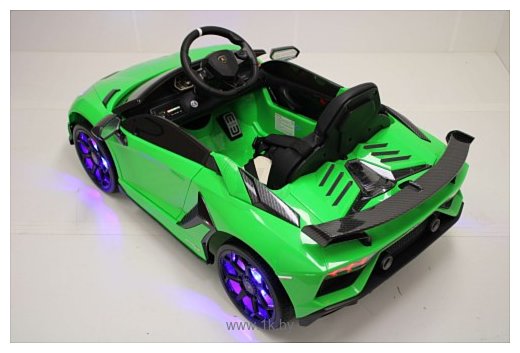 Фотографии RiverToys Lamborghini Aventador SVJ A333MP (зеленый)