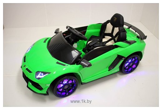 Фотографии RiverToys Lamborghini Aventador SVJ A333MP (зеленый)