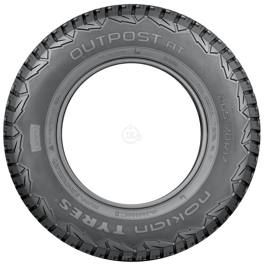 Фотографии Nokian Tyres Outpost AT 255/70 R16 111T