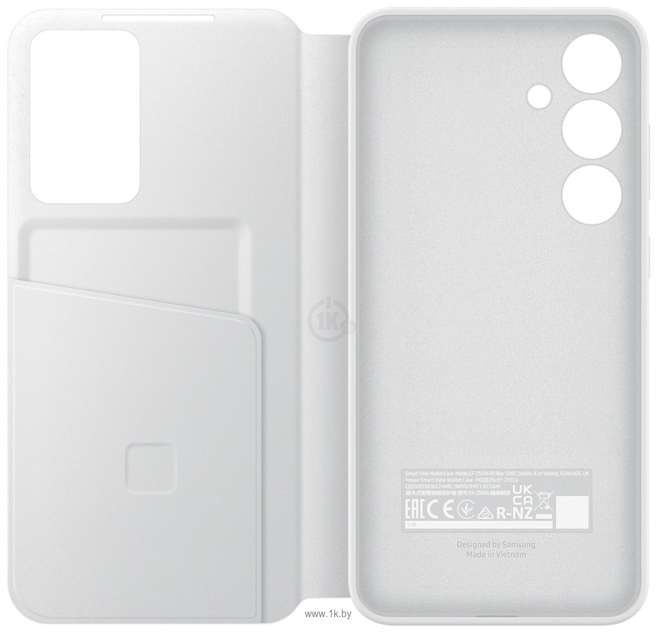 Фотографии Samsung View Wallet Case S24+ (белый)