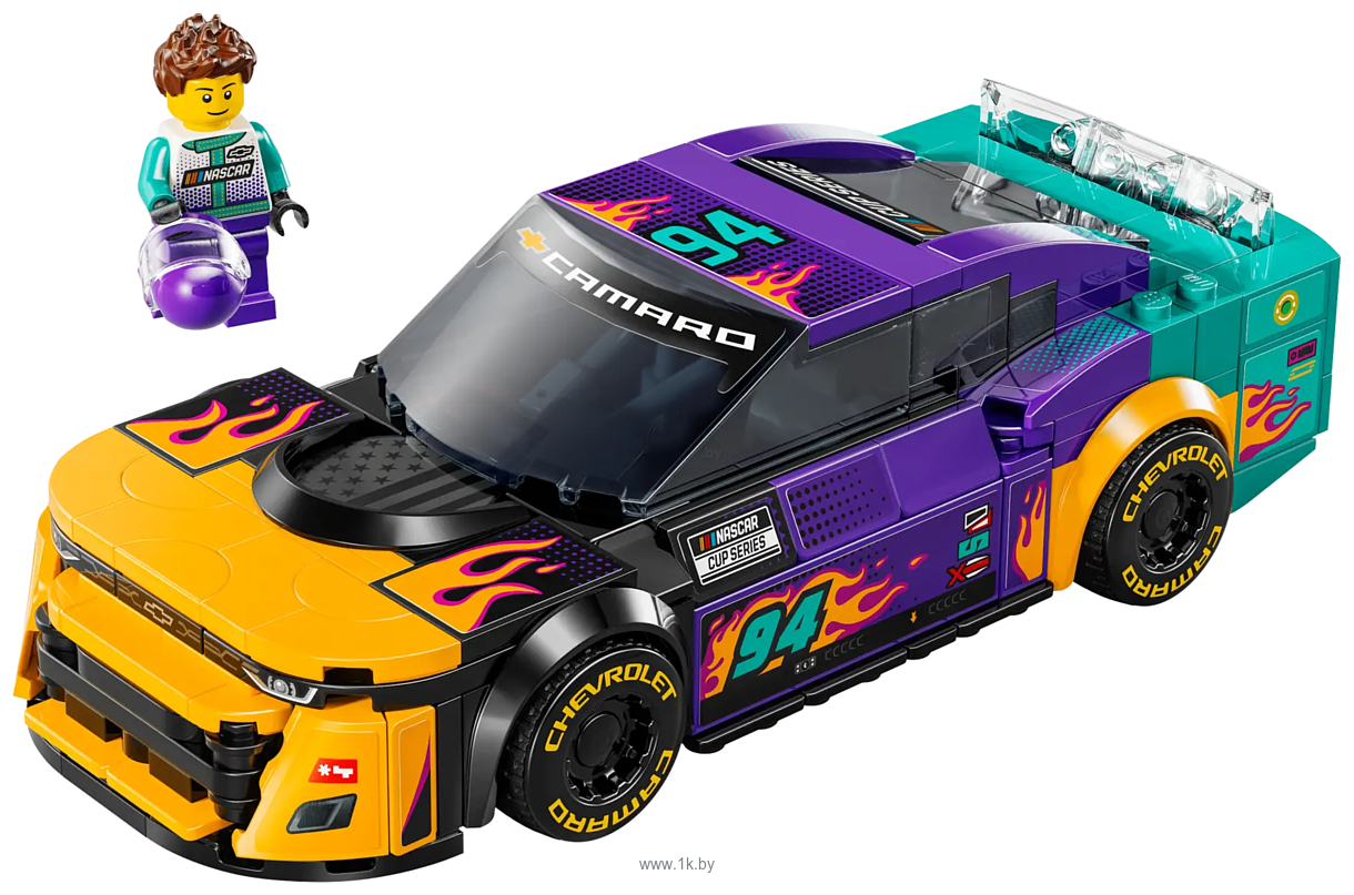 Фотографии LEGO Speed Champions 76935 NASCAR Next Gen Chevrolet Camaro ZL1