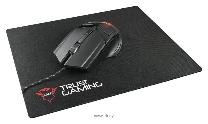 Фотографии Trust GXT 782 Gav Gaming Mouse & Mouse Pad black USB