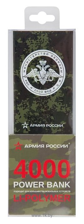 Фотографии Red Line J01 Армия России дизайн №3 УТ000017270 4000 mAh