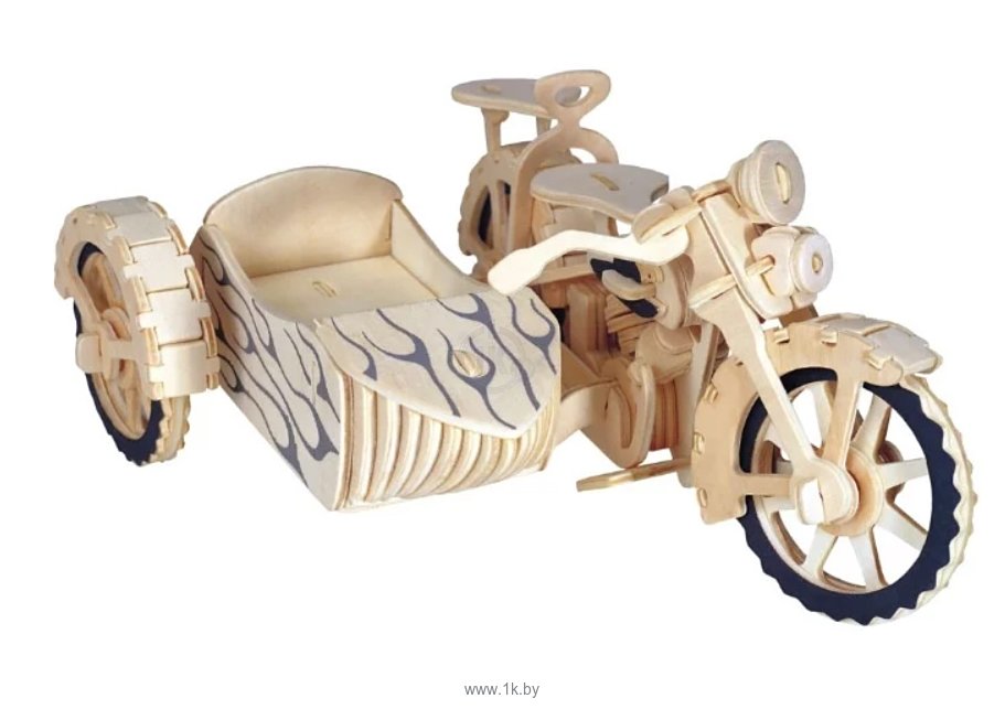 Фотографии Чудо-Дерево Мотоцикл с коляской