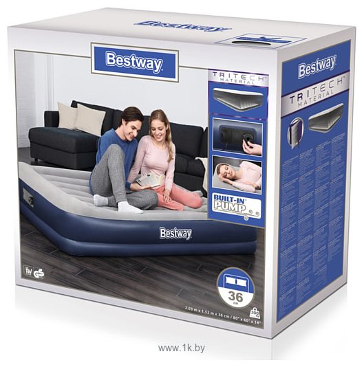 Фотографии Bestway Tritech Airbed 67725