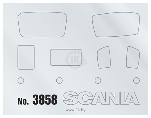 Фотографии Italeri 3858 Scania R620 V8 New R Series