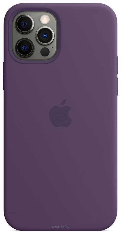 Фотографии Apple MagSafe Silicone Case для iPhone 12/12 Pro (аметист)
