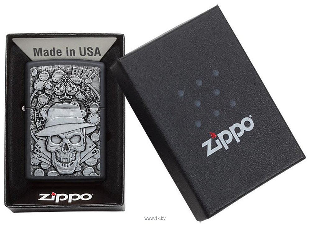 Фотографии Zippo Black Matte 49183