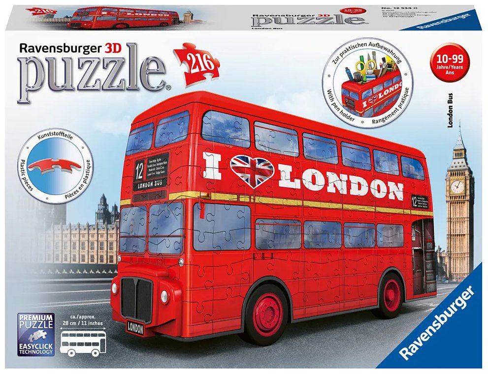 Фотографии Ravensburger Лондонский автобус 12534 (216 эл)