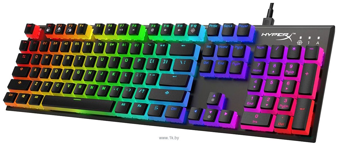 Фотографии HyperX Alloy FPS RGB нет кириллицы