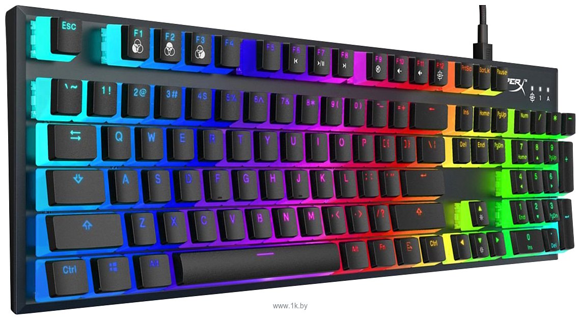 Фотографии HyperX Alloy FPS RGB нет кириллицы