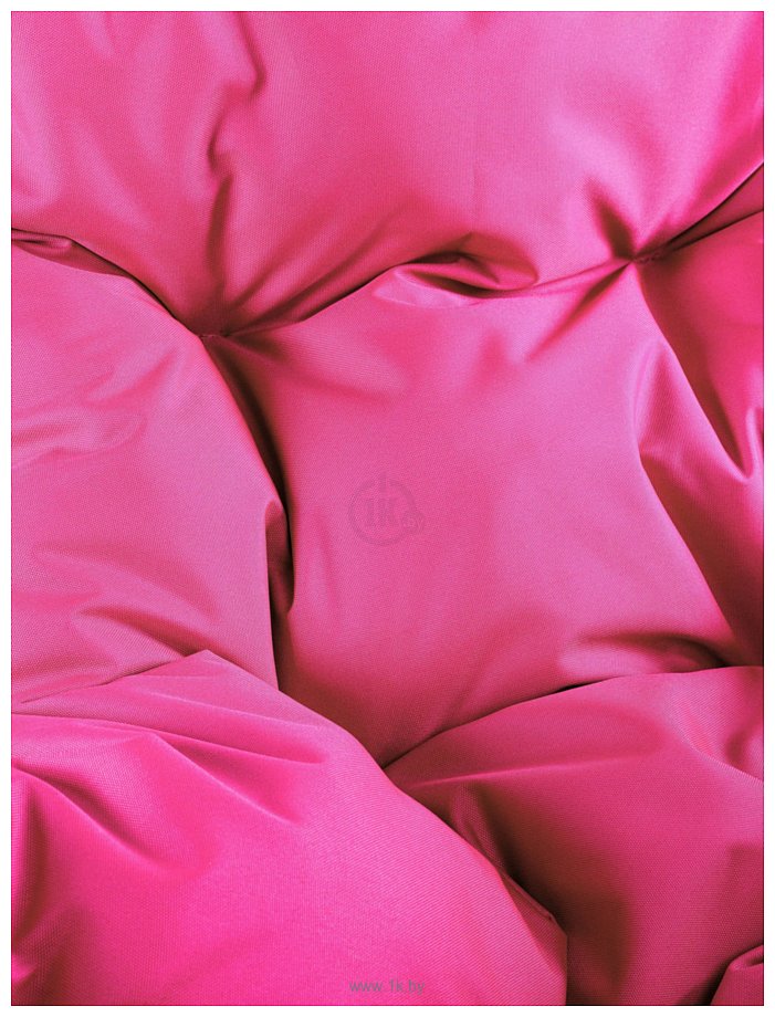 Фотографии M-Group Капля Лори 11530308 (серый ротанг/розовая подушка)