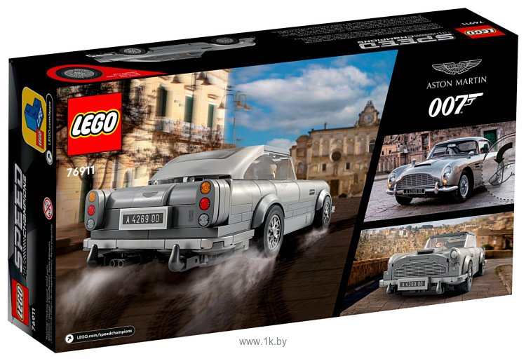 Фотографии LEGO Speed Champions 76911 Спорткар 007 Aston Martin DB5