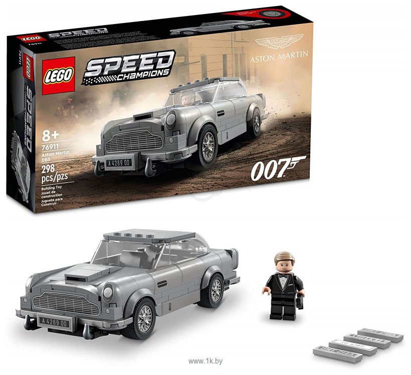 Фотографии LEGO Speed Champions 76911 Спорткар 007 Aston Martin DB5