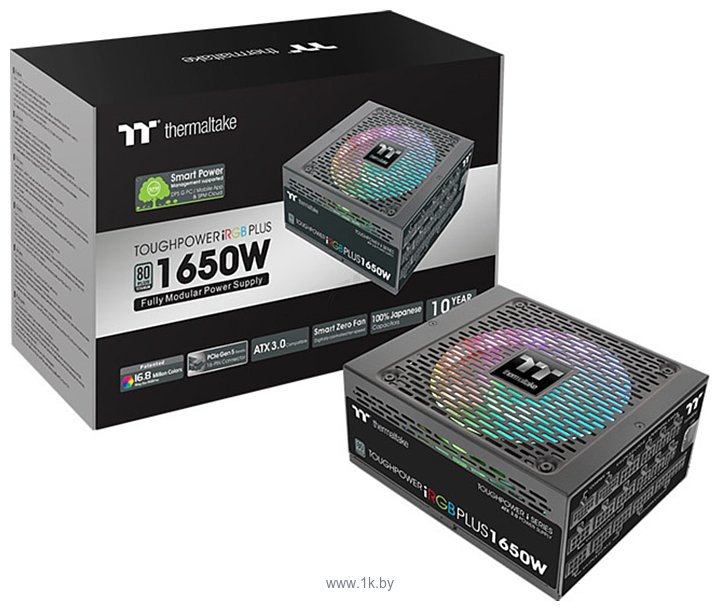 Фотографии Thermaltake Toughpower iRGB Plus 1650W Titanium TT Premium Edition PS-TPI-1650F3FDTx-1