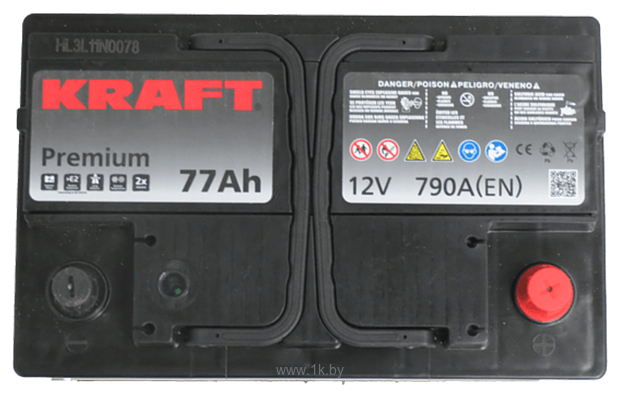Фотографии KRAFT Premium R+ (77Ah)