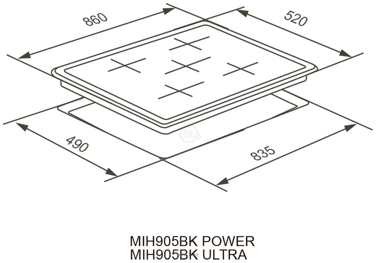 Фотографии Meferi MIH905BK Ultra