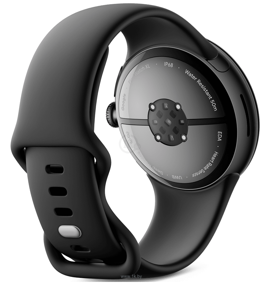 Фотографии Google Pixel Watch 3 LTE 45 мм (черный матовый/обсидиан)