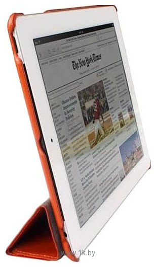 Фотографии Jison iPad 2/3/4 Smart Leather Cover Orange (JS-ID2-007)