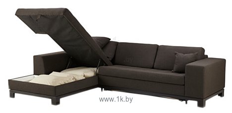 Фотографии Ikea Ногерсунд угловой левый толлэби темно-коричневый