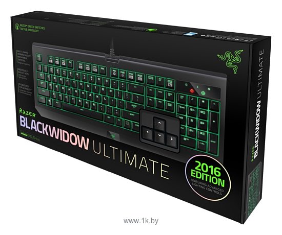 Фотографии Razer blackWidow Ultimate 2016 black USB