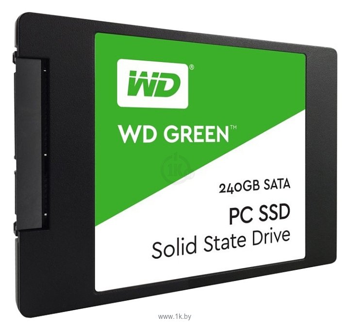 Фотографии Western Digital GREEN PC SSD 240 GB (WDS240G1G0A)