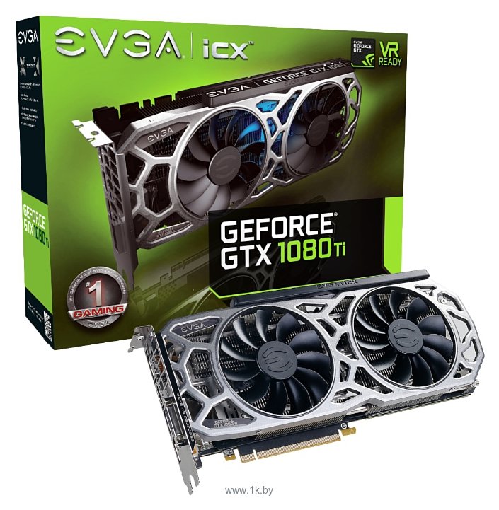 Фотографии EVGA GeForce GTX 1080 Ti 1556Mhz PCI-E 3.0 11264Mb 11000Mhz 352 bit DVI HDMI HDCP SC2 GAMING