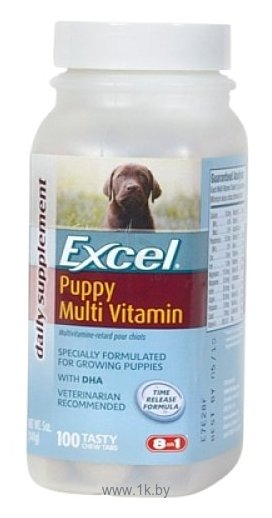 Фотографии 8 In 1 Excel Daily Multi-Vitamin для щенков