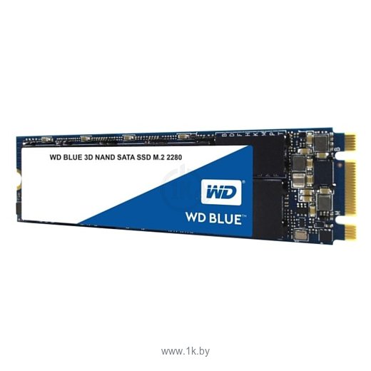 Фотографии Western Digital BLUE 3D NAND SATA SSD 1 TB (WDS100T2B0B)