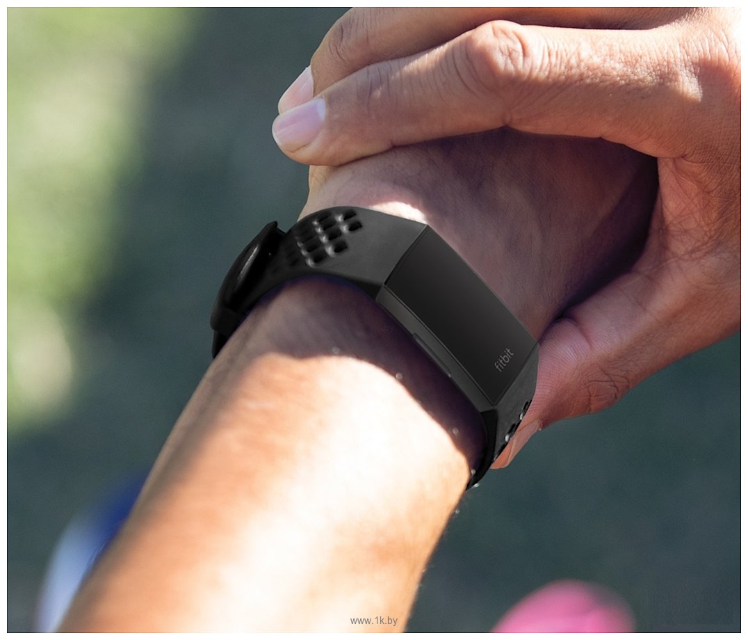Фотографии Fitbit спортивный для Fitbit Charge 3 (S, black)