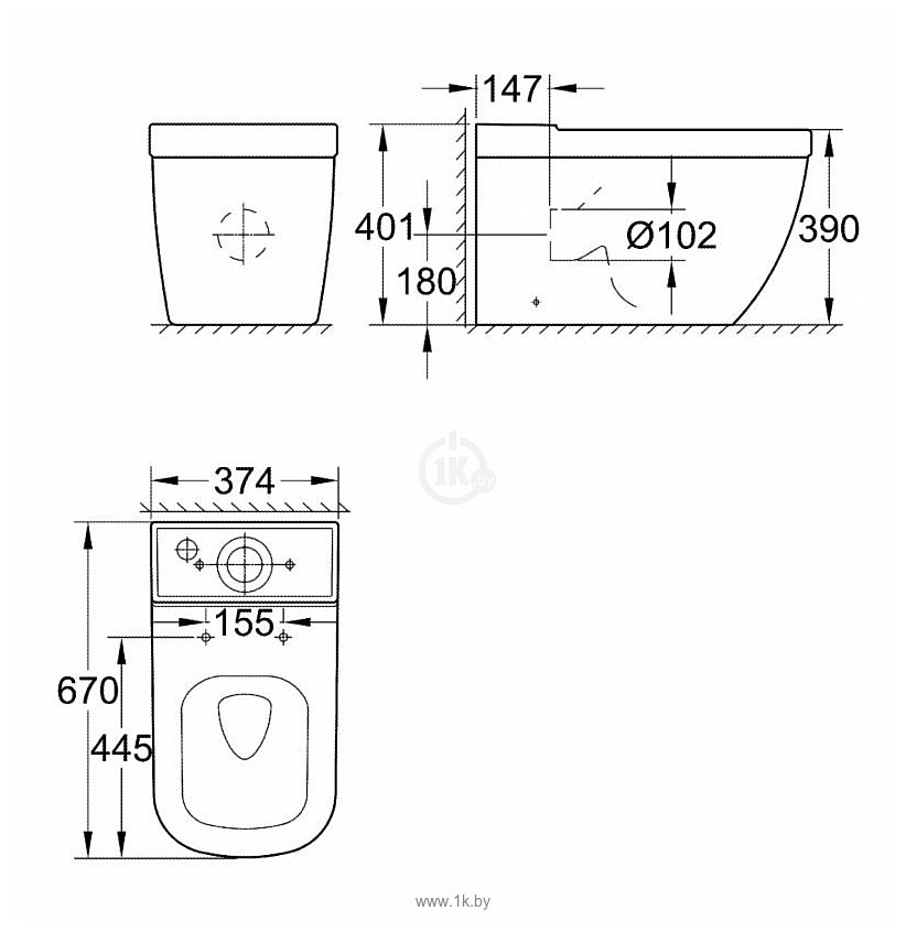 Фотографии Grohe Euro 3933800H