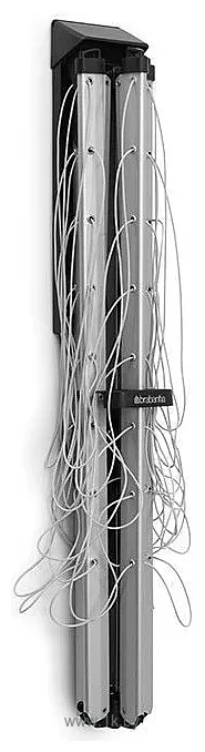 Фотографии Brabantia WallFix с чехлом 375842 (серый металлик)