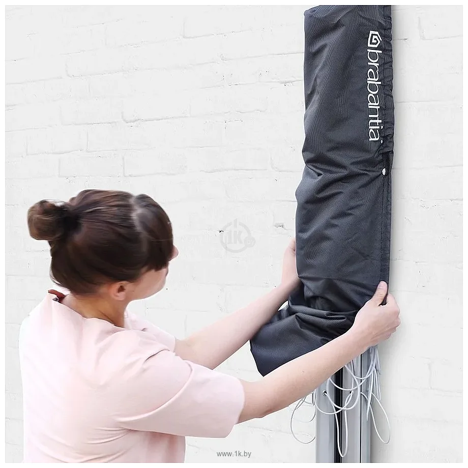 Фотографии Brabantia WallFix с чехлом 375842 (серый металлик)
