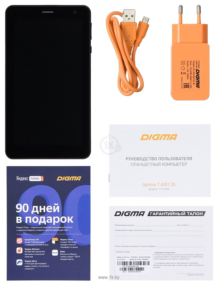 Фотографии DIGMA Optima 7 A101 3G