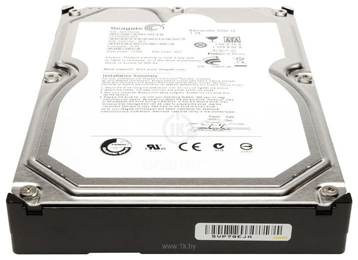 Фотографии Seagate Barracuda 7200.12 1 Тб (ST31000524AS)