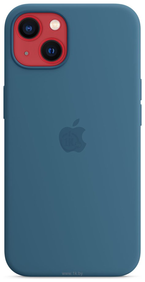 Фотографии Apple MagSafe Silicone Case для iPhone 13 (полярная лазурь)