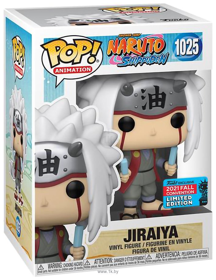 Фотографии Funko Animation Naruto Shippuden Jiraiya w/Popsicle NYCC21 (Exc) 55648