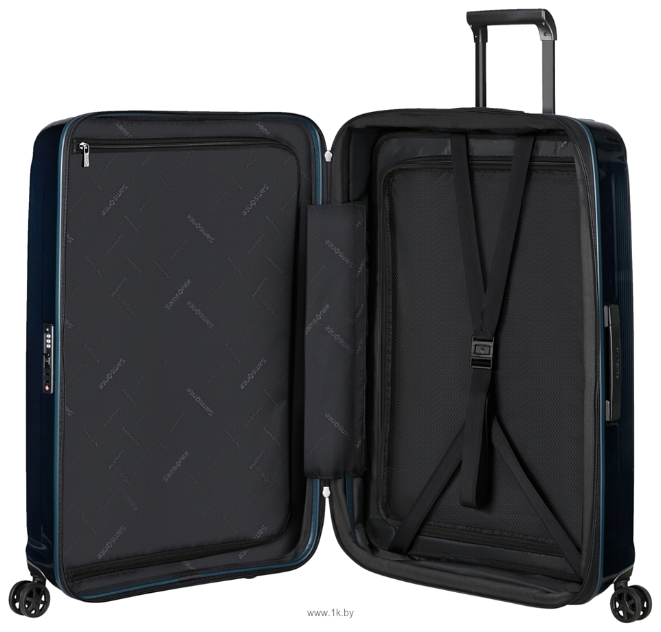 Фотографии Samsonite Nuon Metallic Dark Blue 81 см