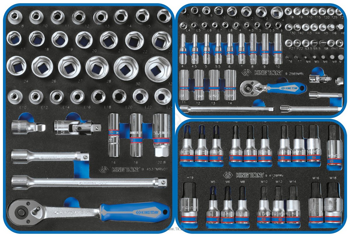 Фотографии King Tony Effort 934-235AMG 235 предметов