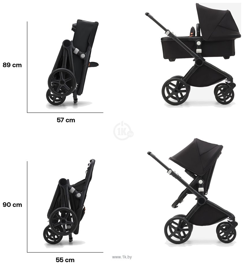 Фотографии Bugaboo Fox Cub (2 в 1, black/black)