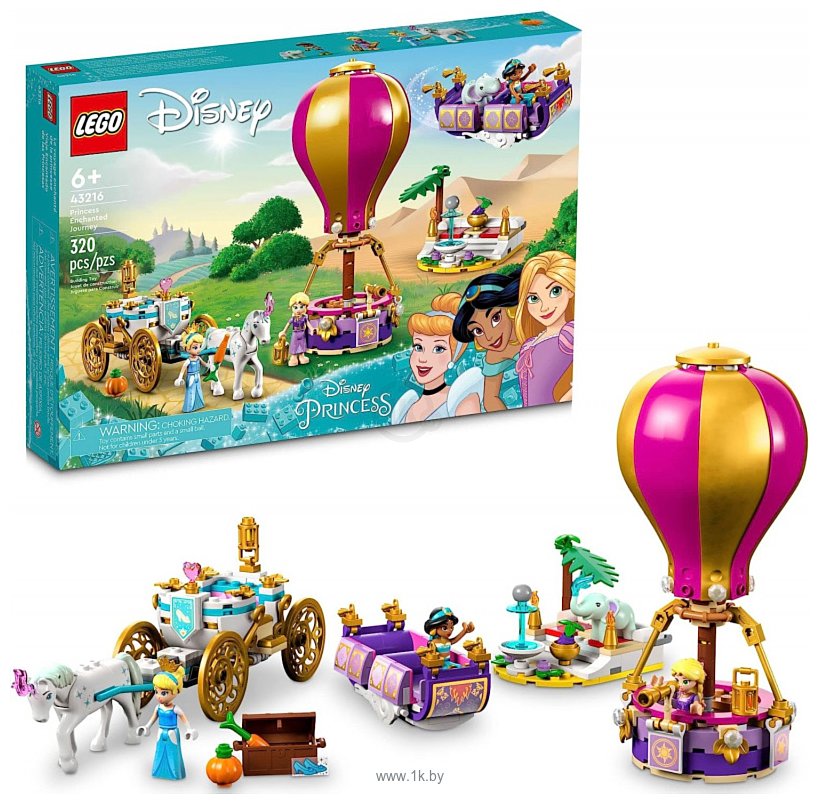 Фотографии LEGO Disney Princess 43216 Волшебное путешествие принцесс