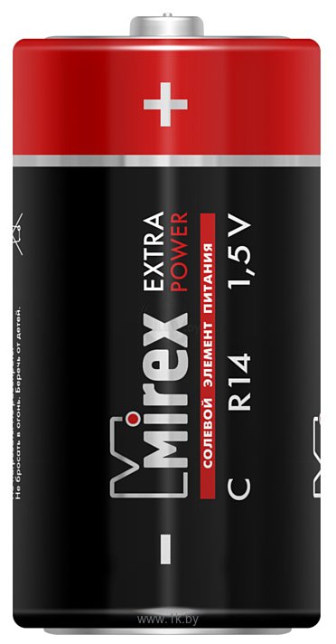 Фотографии Mirex Extra Power C ER14 2 шт. (23702-ER14-E2)